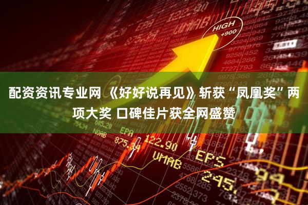 配资资讯专业网 《好好说再见》斩获“凤凰奖”两项大奖 口碑佳片获全网盛赞
